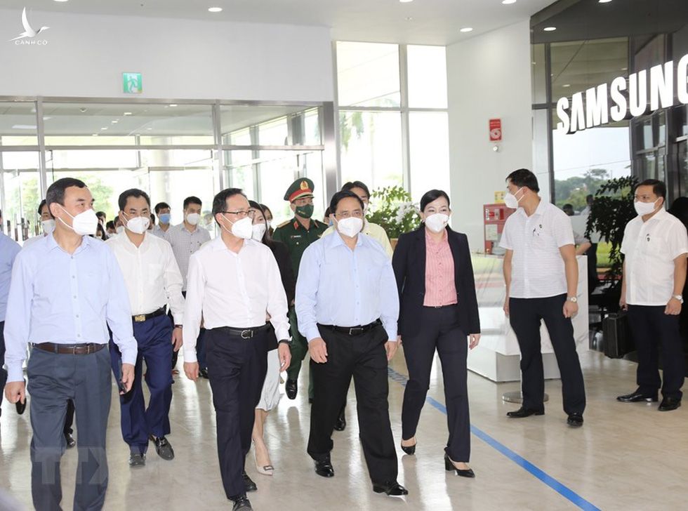 Thủ tướng thăm Nhà máy Samsung Electronics Việt Nam Thái Nguyên - Ảnh 1.