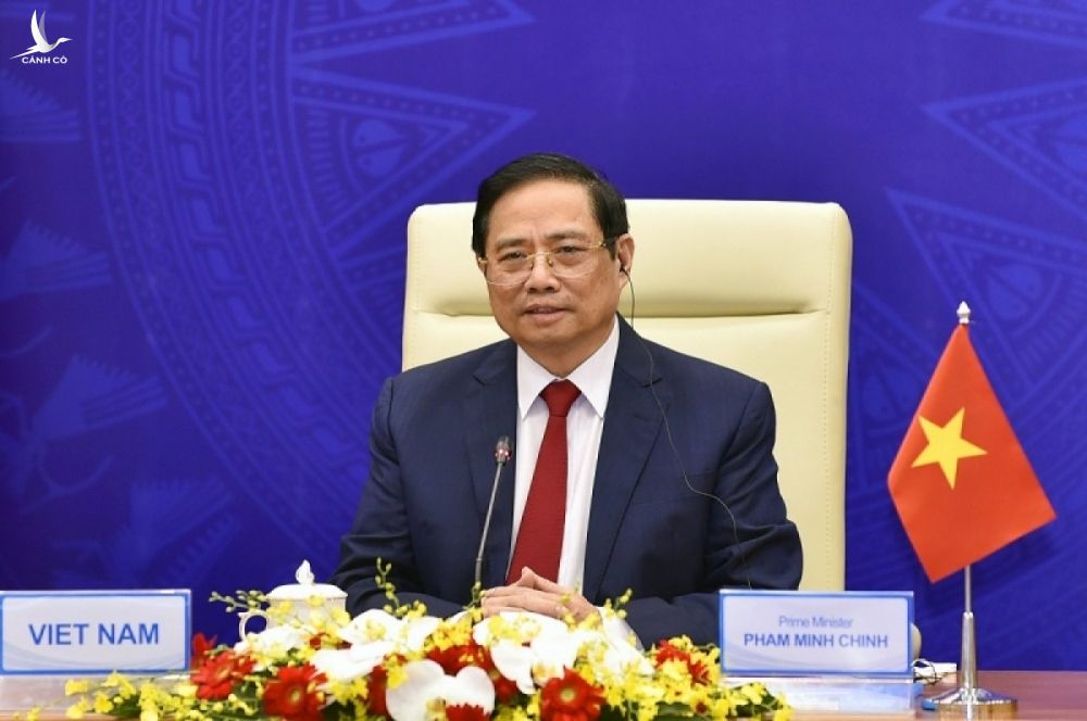 Thủ tướng Phạm Minh Chính dự Diễn đàn ‘Tuần lễ năng lượng Nga’ lần thứ IV từ ngày 13-15/10/2021 theo hình thức ghi hình.