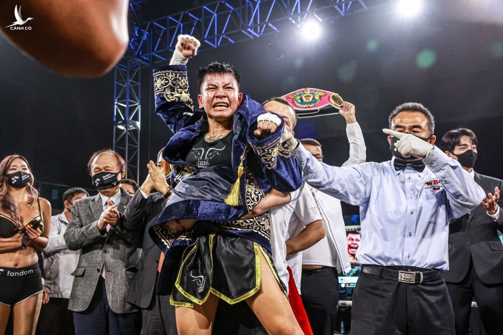 Tự hào cô bé Thu Nhi bán vé số trở thành nhà vô địch WBO thế giới - ảnh 1