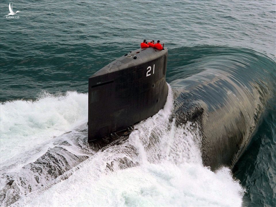 USS Jimmy Carter (ảnh) là một trong ba tàu ngầm tấn công lớp Seawolf của Hải quân Mỹ, cùng với USS Seawolf và USS Connecticut. Ảnh: Hải quân Mỹ
