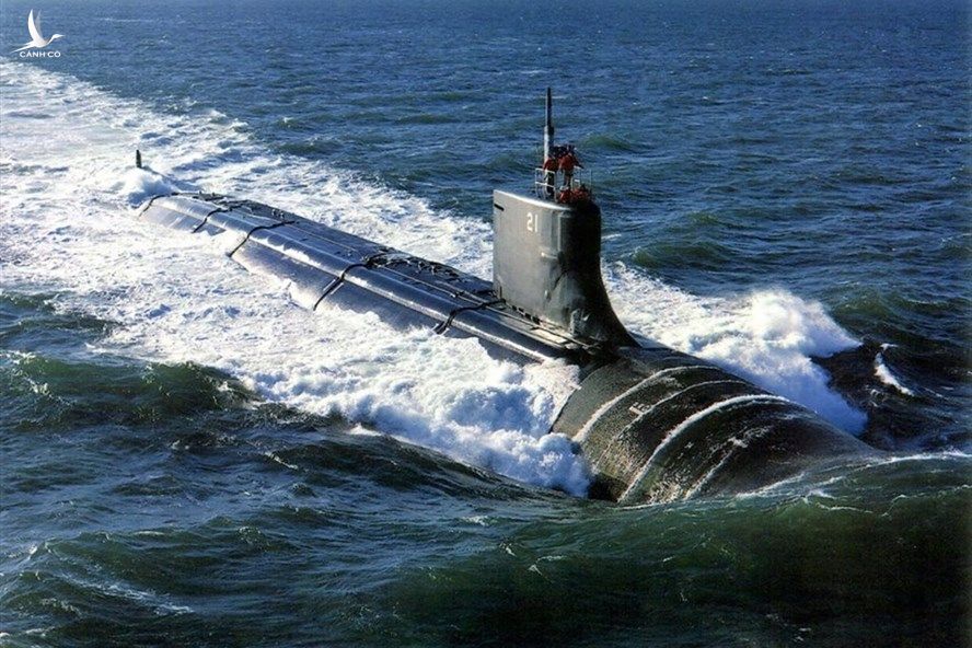 Tàu ngầm USS Connecticut của Hải quân Mỹ. Ảnh: Hải quân Mỹ