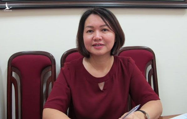 Bà Trần Việt Nga, Phó cục trưởng An toàn thực phẩm. Ảnh: Bộ Y tế