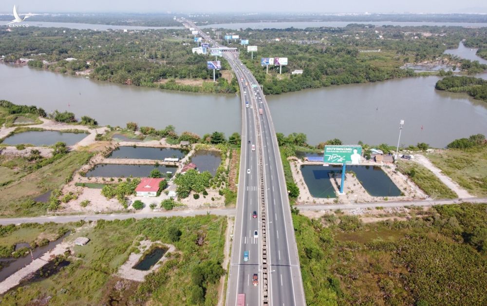 Cao tốc TP HCM - Long Thành - Dầu Giây hồi tháng 4/2021. Ảnh: Gia Minh