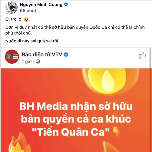 Dư luận bức xúc khi Quốc ca Việt Nam cùng rất nhiều ca khúc khác bị BH Media nhận vơ bản quyền - Ảnh 6.