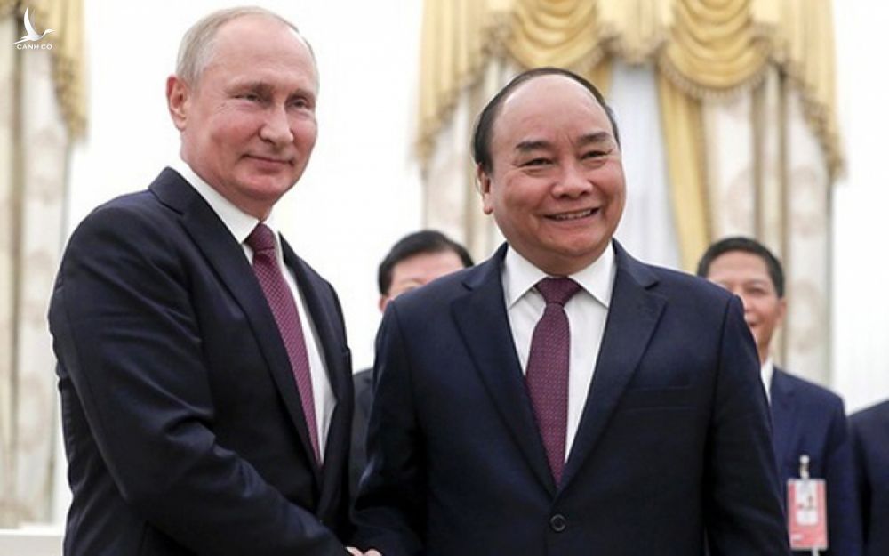 Tháng 5/2019, trên cương vị Thủ tướng, ông Nguyễn Xuân Phúc đã thăm chính thức Nga và có cuộc gặp với Tổng thống Nga Vladimir Putin tại Điện Kremlin hôm 22/5. Ảnh: Tass.