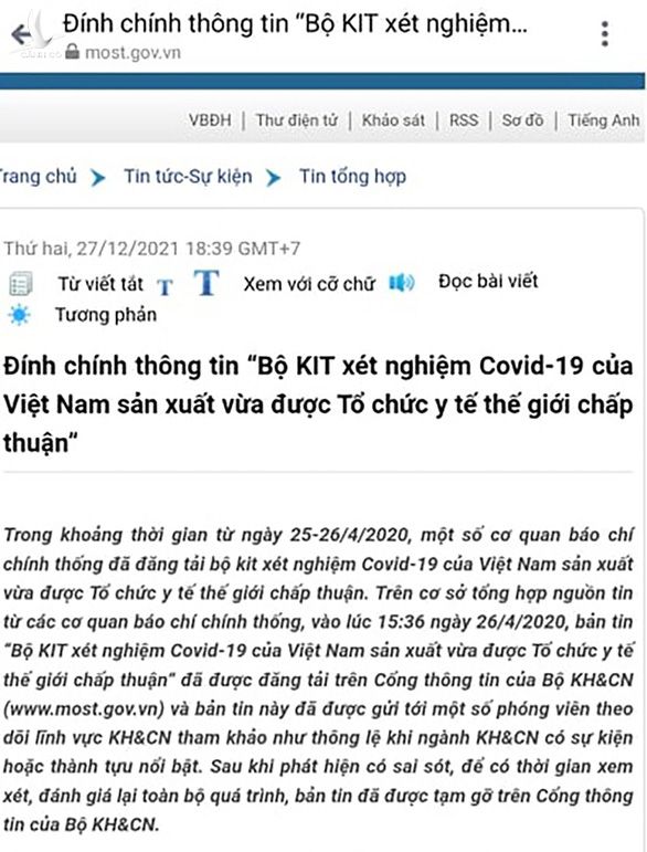 Kit xét nghiệm Việt Á: Nghiệm thu sản phẩm sau khi vụ án bị khởi tố - Ảnh 3.