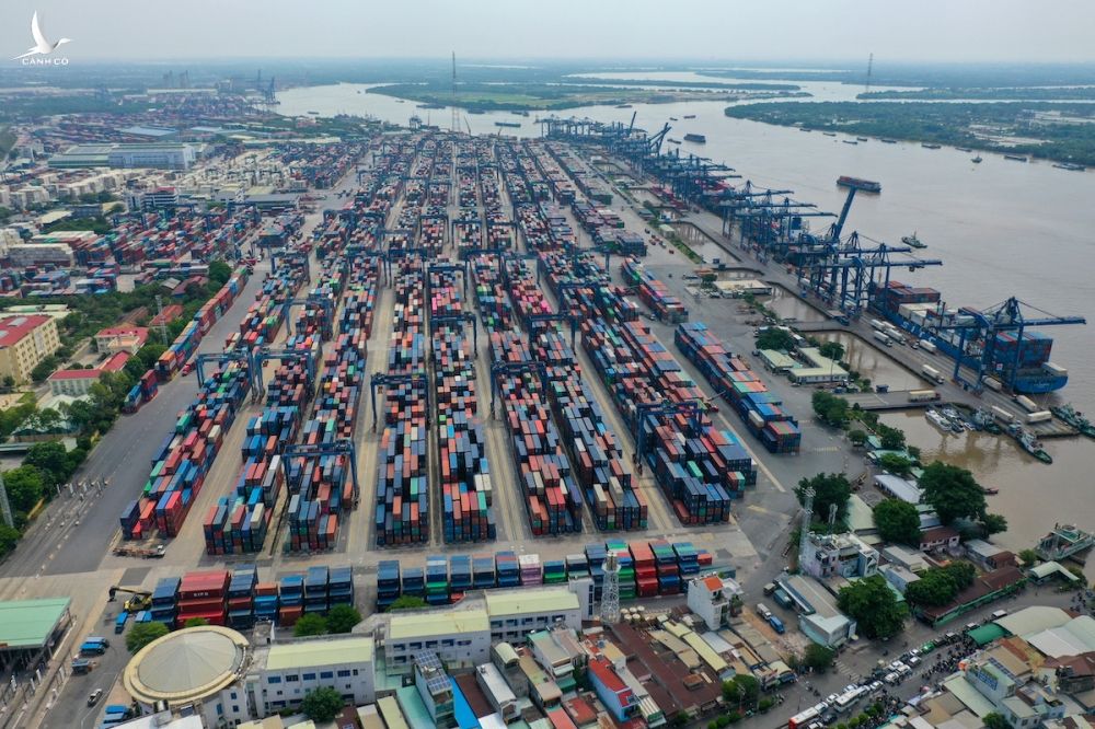 Cảng Cát Lái, TP HCM. Ảnh: Quỳnh Trần