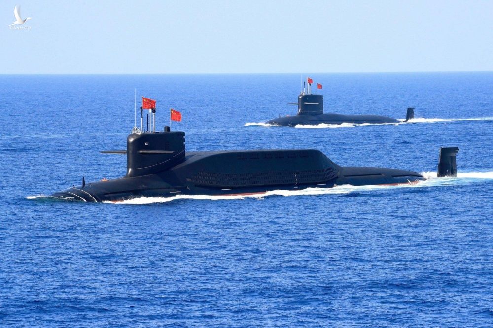 Tàu ngầm hạt nhân Trung Quốc nổi lên 'hiếm thấy' ở eo biển Đài Loan - ảnh 2