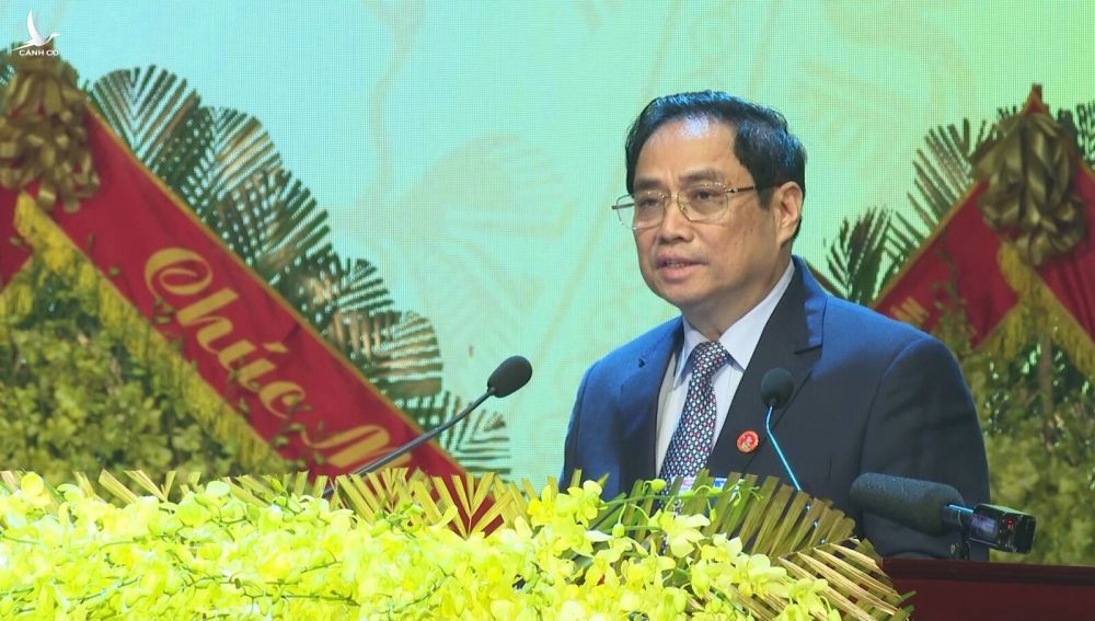 Thủ tướng Phạm Minh Chính dự lễ kỷ niệm 110 năm ngày sinh Đại tướng Võ Nguyên Giáp - Ảnh 1.