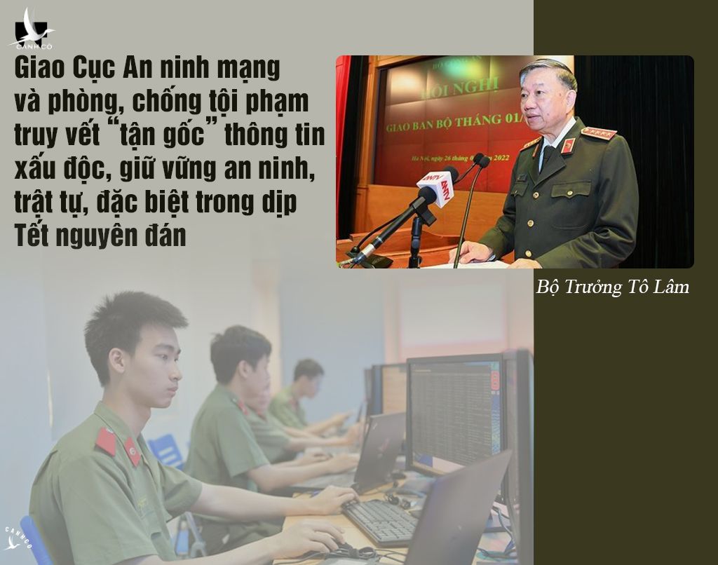 Về một nhiệm vụ đặc biệt Bộ trưởng Tô Lâm chỉ định trực tiếp Cục A05 trong những ngày Tết