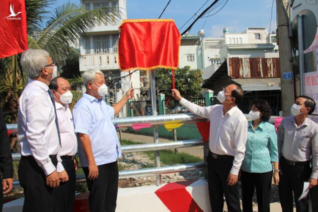 Quận 7 khánh thành 14 công trình kịp cho dân đón Tết