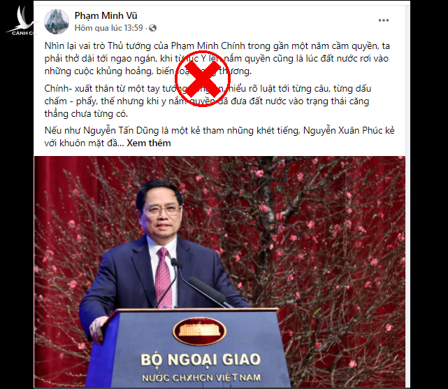 Những chiếc “lưỡi có gai” tiếp tục tấn công Thủ tướng Phạm Minh Chính