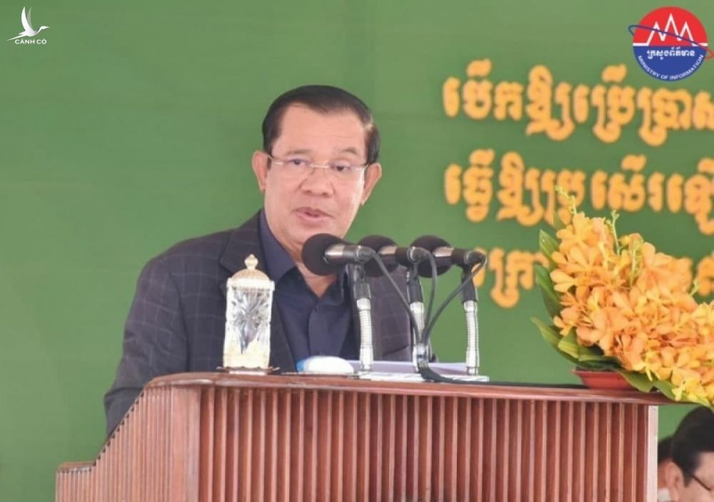 Thủ tướng Hun Sen (ảnh: Bộ Thông tin Campuchia).