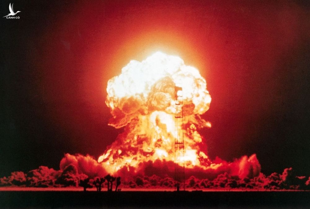 Một vụ nổ hạt nhân. Ảnh: Getty Images