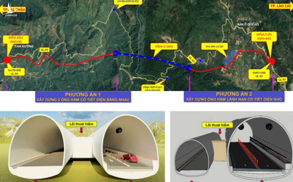 Đề xuất xây hầm 'khủng' 3.300 tỷ xuyên đèo lớn nhất Việt Nam ở hai tỉnh giáp Trung Quốc