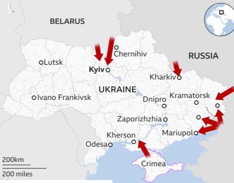 Nga kiểm soát thêm 2 thành phố của Ukraine - 2