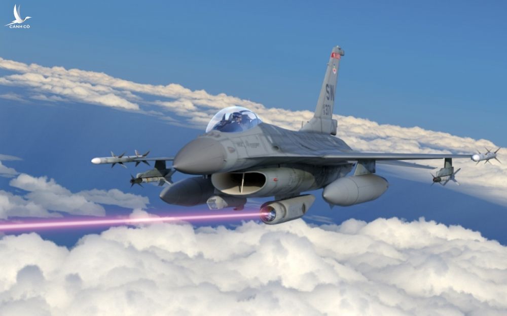 Vũ khí laser gắn trên máy bay. Ảnh: Lockheed Martin.
