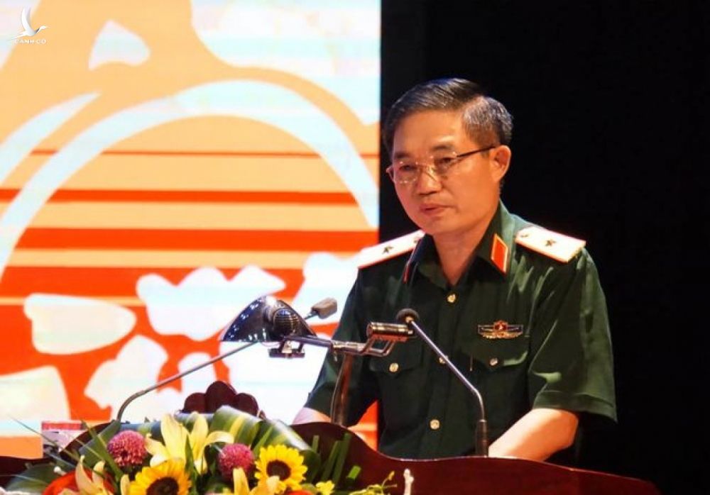Thiếu tướng, Tiến sĩ Nguyễn Hoàng Nhiên - Viện trưởng Viện Lịch sử quân sự Việt Nam. (Ảnh: Dân Trí).