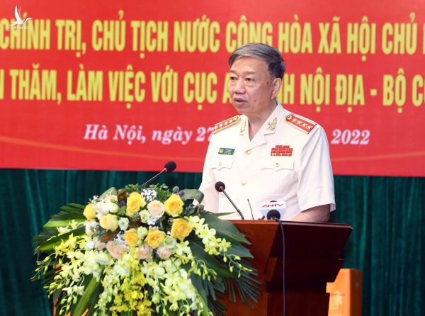 Chủ tịch nước Nguyễn Xuân Phúc thăm, làm việc với Cục An ninh nội địa, Bộ Công an -0