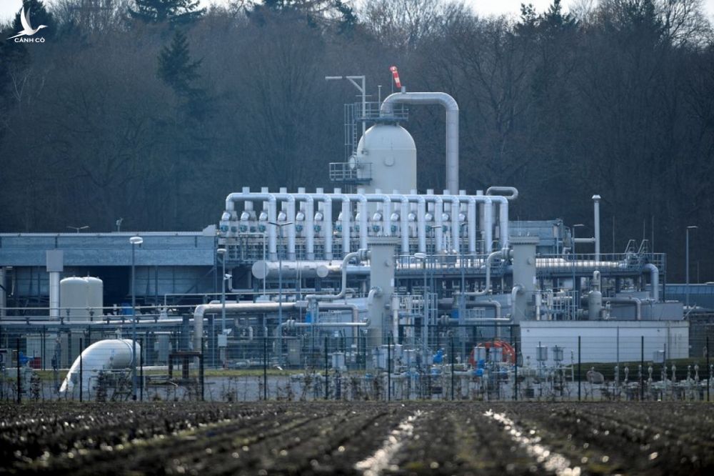 Trạm khí tự nhiên Astora lớn nhất Tây Âu ở Đức. Ảnh: Reuters