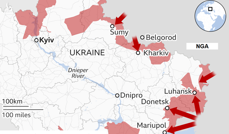 Ukraine phản công mạnh ở Kharkov, chiến sự bước sang giai đoạn mới - 2