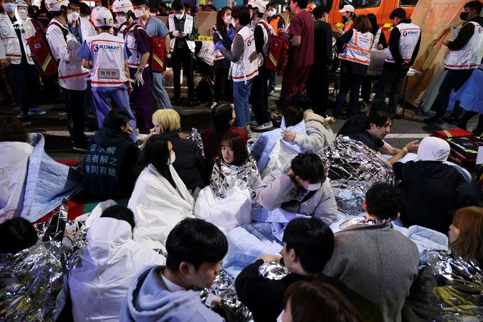 Hiện trường thảm kịch giẫm đạp khiến 149 người chết ở Hàn Quốc - 5