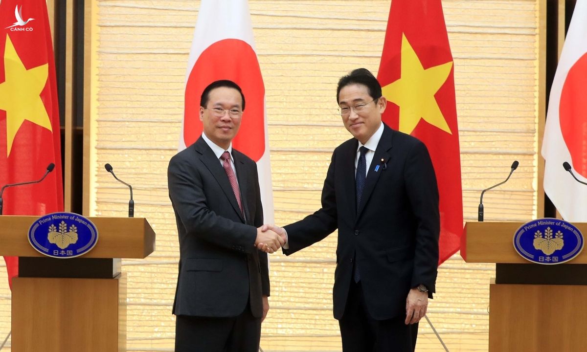 Chủ tịch nước Võ Văn Thưởng và Thủ tướng Nhật Fumio Kishida ngày 27/11.