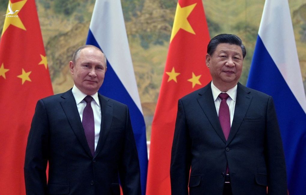 Tổng thống Nga Vladimir Putin và Chủ tịch Trung Quốc Tập Cận Bình hồi tháng 2/2022. 