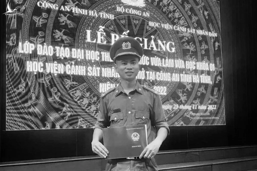 Thượng úy Trần Trung Hiếu.