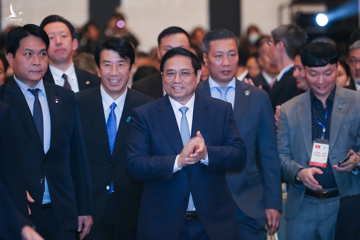 Thủ tướng Phạm Minh Chính dự Diễn đàn Kinh tế Việt Nam - Nhật Bản, với sự tham gia của 500 doanh nghiệp hai nước, ngày 16/12, tại Tokyo, Nhật Bản.
