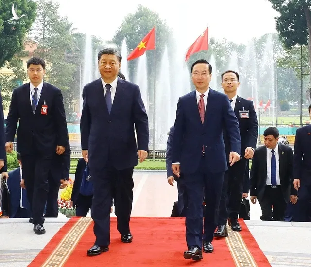 Chủ tịch nước Võ Văn Thưởng hội đàm với Tổng Bí thư, Chủ tịch nước Trung Quốc Tập Cận Bình