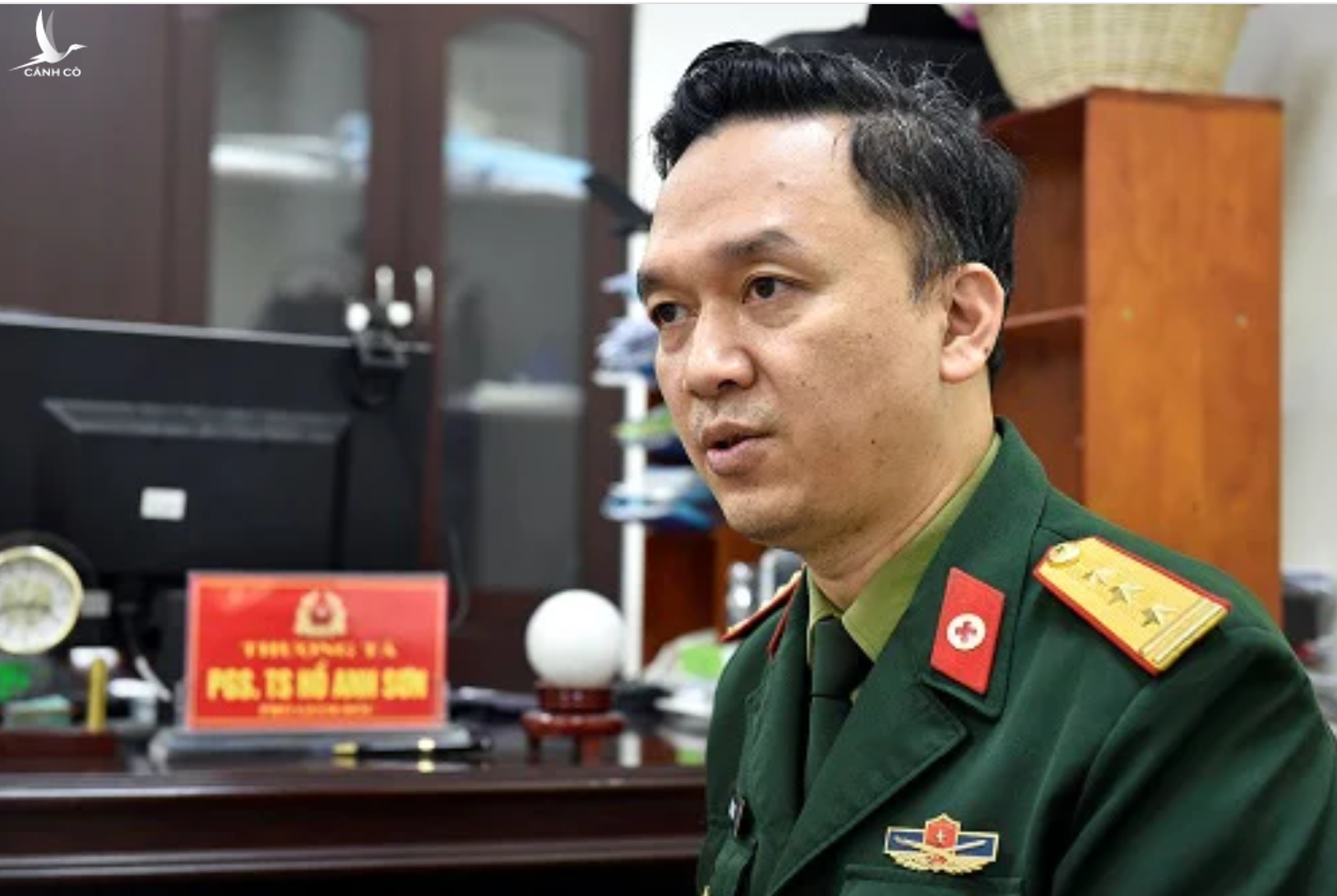Cựu thượng tá Hồ Anh Sơn. 