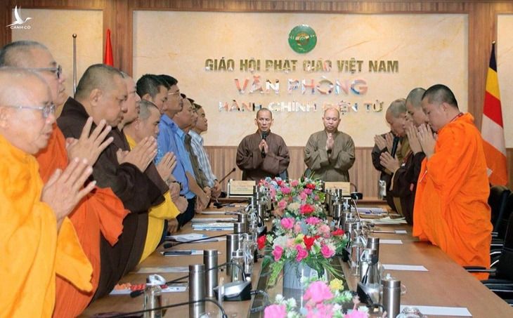 01Phiên họp tại Văn phòng 2 Trung ương Giáo hội Phật giáo Việt Nam vào ngày 18/6.