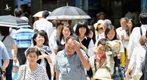 Nhật Bản hứng chịu nắng nóng khắc nghiệt nhất trong vòng 150 năm
