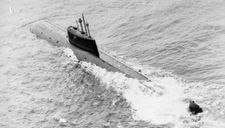 Tàu ngầm hạt nhân Liên Xô chìm dưới biển bất ngờ rò rỉ phóng xạ cao khủng khiếp