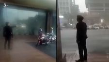 Bảo vệ khách sạn Grand Plaza Hotel đuổi phụ nữ và học sinh trú mưa: Quản lý lên tiếng