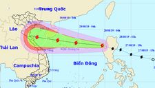 Bão Podul vào Biển Đông, giật cấp 12 hướng vào Bắc Trung bộ