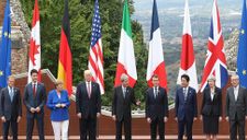 Tổng thống Donald Trump xuất hiện ở hội nghị G7, căng thẳng thế giới đe dọa sự đoàn kết của nhóm