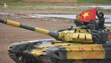 Chùm ảnh xe tăng quân đội Việt Nam đua tài ở Nga