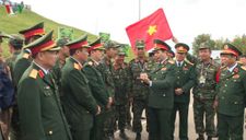 Thượng tướng Phan Văn Giang: “Tôi rất vui về kết quả đua xe tăng”