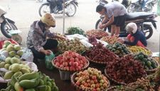 Hơn 114.000 tấn rau quả Trung Quốc đổ về chợ đầu mối Việt Nam