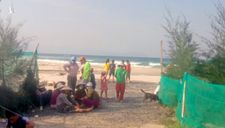 Nhóm sinh viên TP.HCM bị sóng cuốn mất tích ở Khánh Hòa