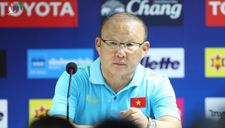 HLV Park Hang Seo lý giải cách bố trí đội hình ĐT Việt Nam trước Thái Lan