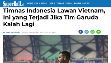 Chưa đá, báo Indonesia đã tính chuyện… thua Việt Nam