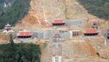 Tạm dừng thi công dự án tâm linh sát cột cờ Lũng Cú