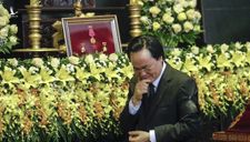 Bộ trưởng Phùng Xuân Nhạ bật khóc tiễn biệt Thứ trưởng Lê Hải An