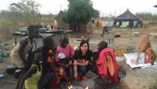 Nữ chiến sĩ mũ nồi xanh Việt Nam làm lay động trái tim bao người Nam Sudan