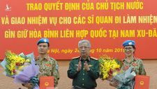 Nữ sĩ quan xinh đẹp của Việt Nam đi gìn giữ hòa bình thế giới
