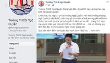Bộ GD&ĐT yêu cầu báo cáo vụ nam sinh bị kỷ luật vì xúc phạm nhóm BTS