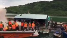Đoàn cưỡng chế ở Quảng Ninh bị quăng bom xăng